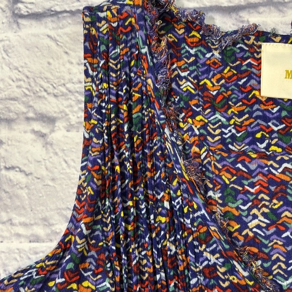 Maeve Anthropologie Lila Tank Pintuck Confetti Button Front Top Blouse Size S - Picture 6 of 15